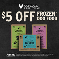 Image of Vital Essentials | $5.00 OFF Frozen Dog Food Promotion in Great Falls