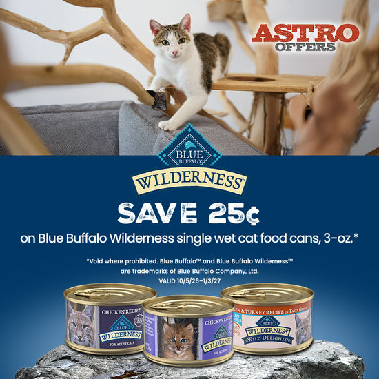 Image of Blue Buffalo | Save on 3oz Wilderness Cat Cans Promotion in York