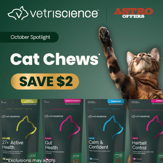 Image of VetriScience | $2.00 OFF Select Chews for Cats Promotion in Hendersonville