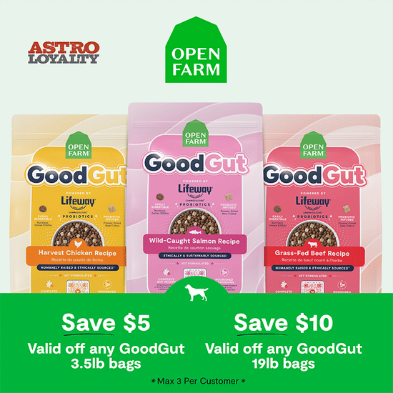 Image of Open Farm | Save On GoodGut Dry Dog Recipes Promotion in Battle Ground