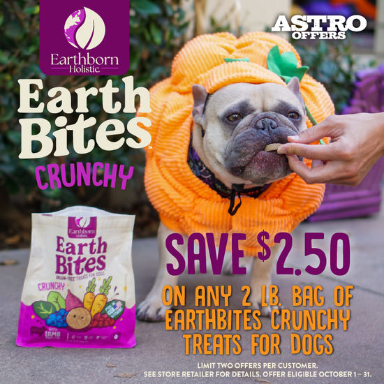 Image of Earthborn Holistic | $2.50 OFF 2lb EarthBites  Promotion in Eustis