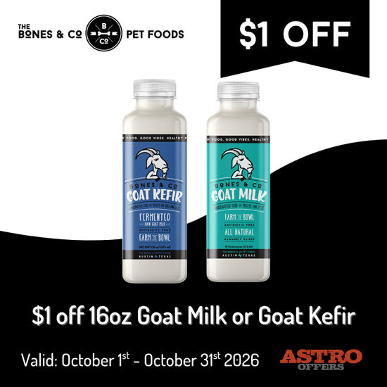 Image of The Bones & Co. | $1.00 OFF 16oz Goat Milk and Goat Kefir Promotion in Sarasota