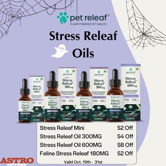 Image of Pet Releaf | Save On Stress Releaf Hemp Oils Promotion in Fargo