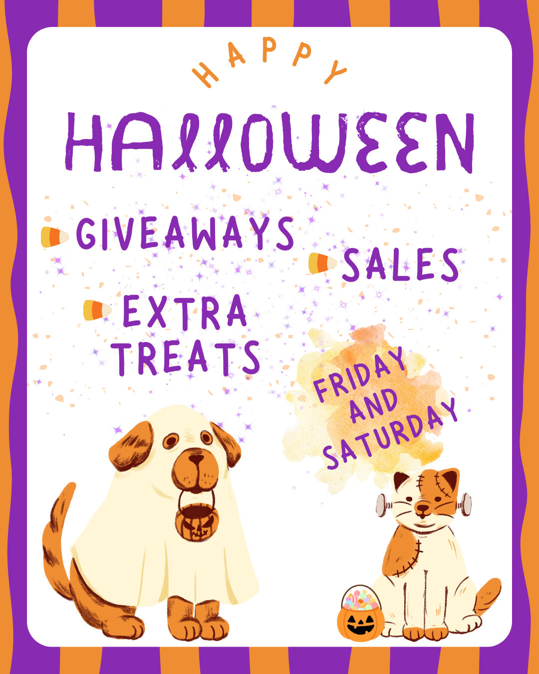 Image of Local Pet Event Join us for Halloween fun this weekend! Nearby