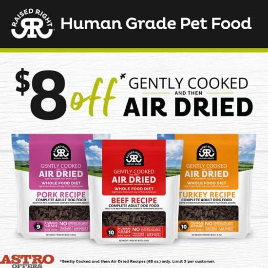 Image of Raised Right | $8.00 OFF 3lb Air Dried Promotion in Riverview