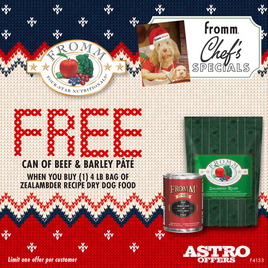 Image of Fromm | FREE Beef & Barley Pate with Qualifying Four-Star Dry Purchase Promotion in Fargo