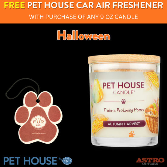Image of Pet House Candles | FREE Car Air Freshener with Purchase of 9oz Candle Promotion in Lake Worth Beach