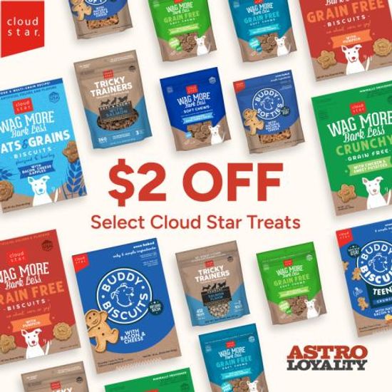 Image of Cloud Star | $2.00 OFF Select Cloud Star Treats Promotion in Troy