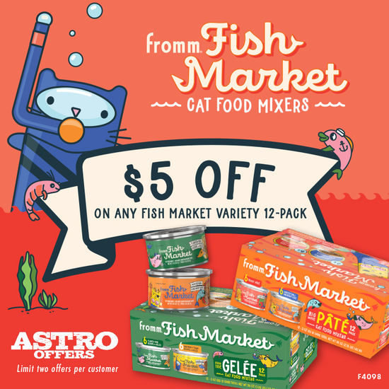 Image of Fromm | $5.00 OFF Fish Market Variety 12-Packs Promotion in Troy
