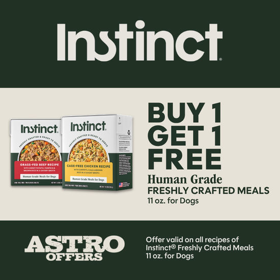 Image of Instinct | Buy 1, Get 1 FREE on 11oz Freshly Crafted Human Grade Meals Promotion in Troy