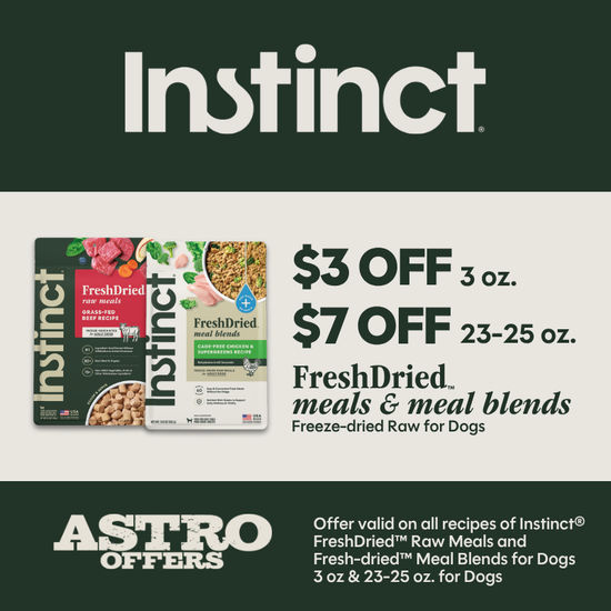 Image of Instinct | Save On FreshDried Raw Meals & Meal Blends for Dogs Promotion in Troy
