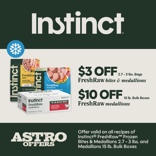 Image of Instinct | Save On Frozen FreshRaw Bites  & Medallions Promotion in Troy