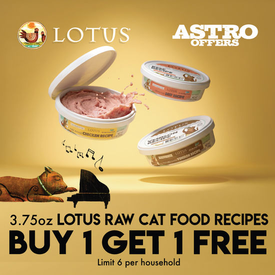 Image of LOTUS | Buy 1, Get 1 FREE on 3.75oz Raw Cat Food Promotion in Troy