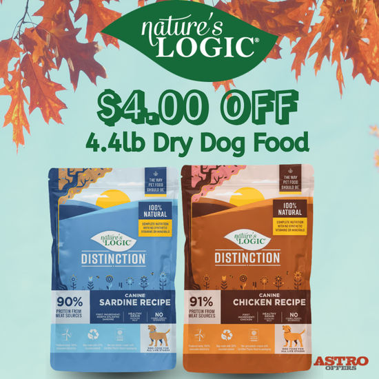 Image of Nature's Logic | $4.00 OFF 4.4lb Dry Dog Food Promotion in Troy
