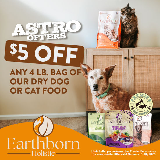 Image of Earthborn Holistic (Private Offer) | $5.00 OFF 4lb Bags Promotion in Troy