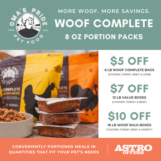 Image of Oma's Pride | Save On Select Woof Complete Promotion in Troy