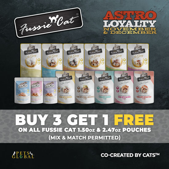 Image of Fussie Cat | Buy 3, Get 1 FREE on Pouches Promotion in Troy