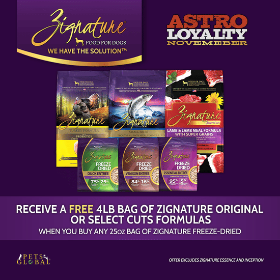 Image of Zignature | FREE 4lb Dry Dog Food with Purchase of  25oz Freeze-Dried Promotion in Troy