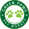 Green Paws Pet Market Logo