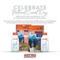 Image of K9 and Feline Natural | FREE Milk with Topper Purchase Promotion in Southern Pines