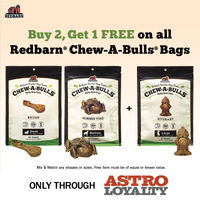 Image of Redbarn | Buy 2, Get 1 FREE on all Chew-A-Bull Dental Bags Promotion in Channahon