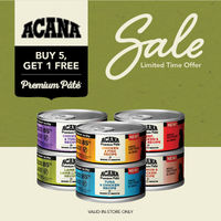 Image of ACANA | Buy 5, Get 1 FREE on Premium Pate Wet Cat Food Promotion in Jacksonville