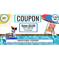Image of Savings Coupon - Save $3 On $30 Purchase (In-store only) Promotion in Trappe