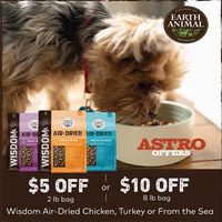 Image of Earth Animal | Save On Select Wisdom Air Dried Recipes Promotion in Omaha