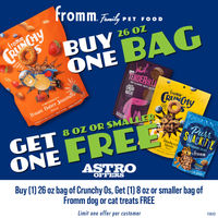 Image of Fromm | FREE 8oz or Smaller Dog or Cat Treat with Purchas Promotion in Banner Elk