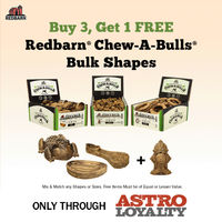 Image of Redbarn | Buy 3, Get 1 FREE on Chew-A-Bull Dental Bulk It Promotion in Belleville