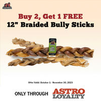 Image of Redbarn | Buy 2, Get 1 FREE on 12in Braided Bully Sticks Promotion in Elkins