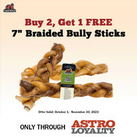 Image of Redbarn | Buy 2, Get 1 FREE on 7in Braided Bully Sticks Promotion in Elkins