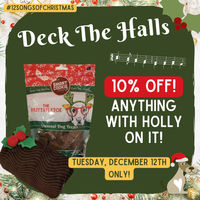 Image of Deck the Halls GET 10% OFF anything with Holly on it 12.12 Promotion in Chicago