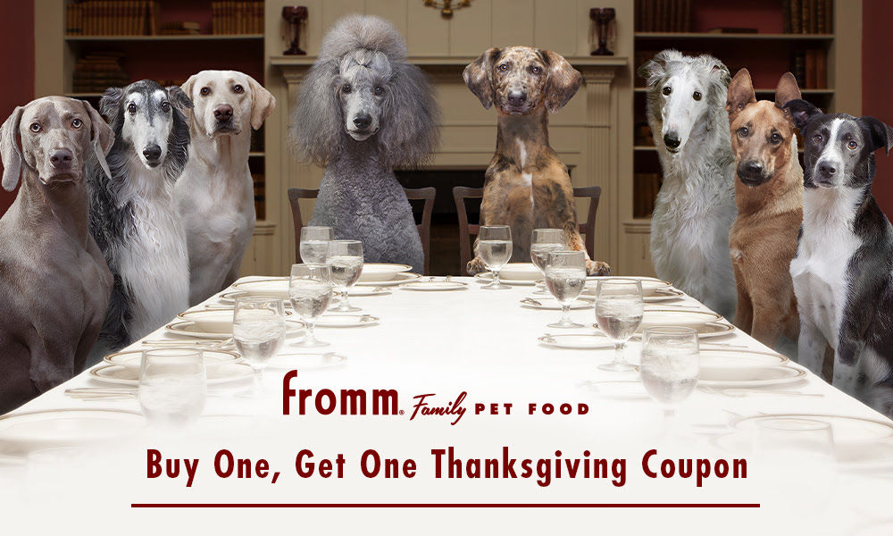 fromm dog food coupons