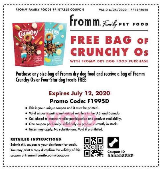 fromm coupons