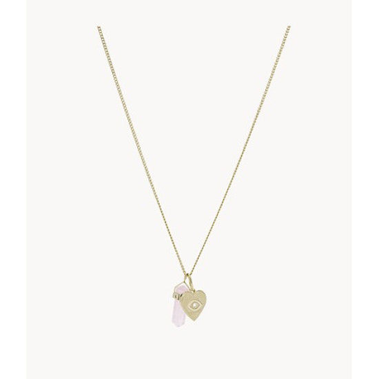 Fossil JF03471710 Power of Crystals Collier