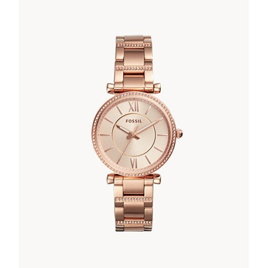 Fossil ES4301 Carlie horloge 