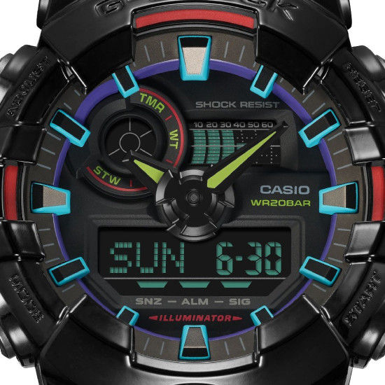 G-Shock GA-700RGB-1AER RAINBOW