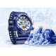 G-Shock GA-110BWP-2AER Blue and White Pottery