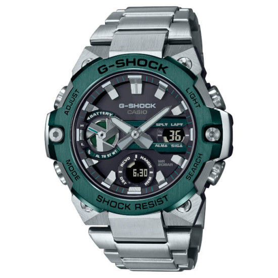 G-Shock GST-B400CD-1A3 G-Steel Green bezel G-Shock GST-B400CD-1A3 G-Steel Green bezel