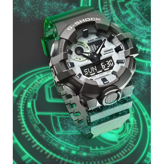 G-Shock GA-700HD-8AER HIDDEN GLOW