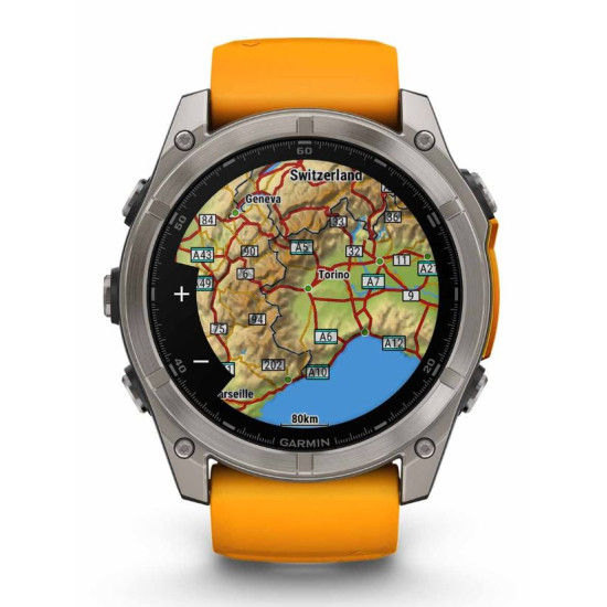 Garmin 010-02905-11 Fenix 8 Sapphire Amoled