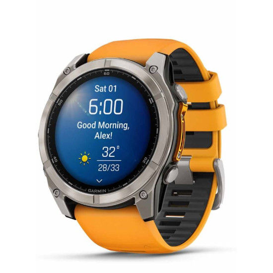 Garmin 010-02905-11 Fenix 8 Sapphire Amoled