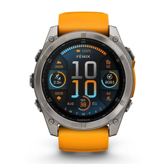 Garmin 010-02905-11 Fenix 8 Sapphire Amoled