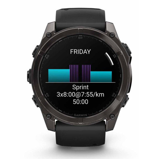 Garmin 010-02905-21 Fenix 8 Sapphire Amoled