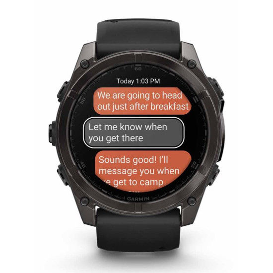 Garmin 010-02905-21 Fenix 8 Sapphire Amoled