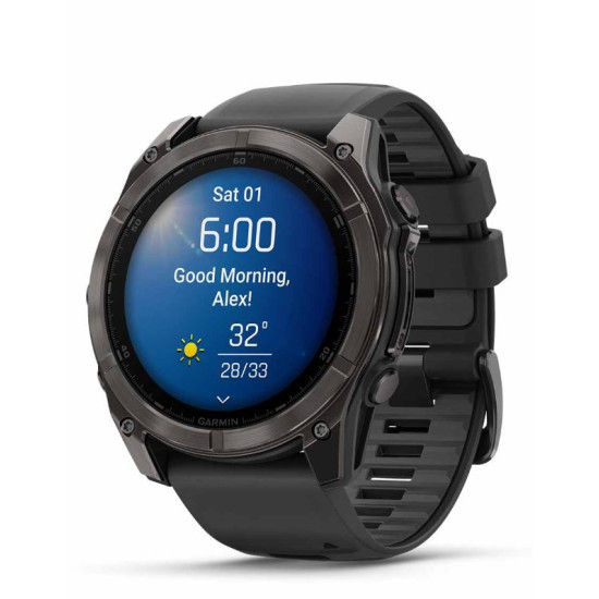 Garmin 010-02905-21 Fenix 8 Sapphire Amoled