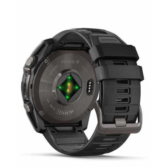 Garmin 010-02905-21 Fenix 8 Sapphire Amoled