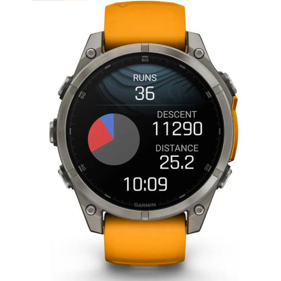 Garmin 010-02904-11 FENIX 8 Sapphire Horloge