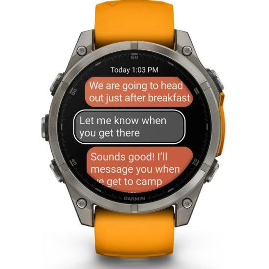 Garmin 010-02904-11 FENIX 8 Sapphire Horloge
